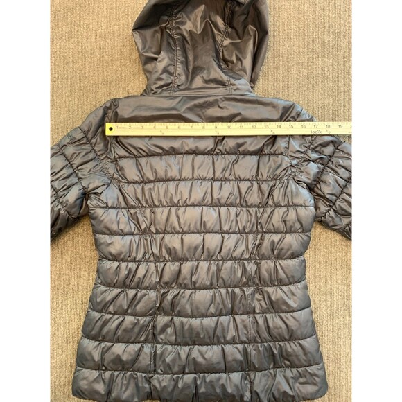 Columbia Hooded Puffer Jacket Womens M Point Reyes Quilted Insulated Zip Up - Picture 8 of 13